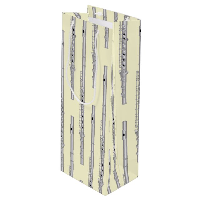 Bolsa Para Vino Banda de profesores de música flautista (Angulo Anverso)