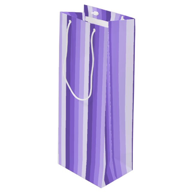 Bolsa Para Vino Bandas de sombra violentas (Angulo Anverso)
