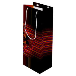 Bolsa Para Vino Bandas Pequeñas Grandes Con Bow