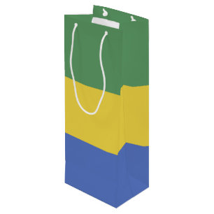 Bolsa Para Vino Bandera de Gabón