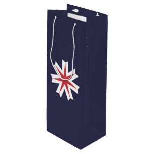 Bolsa Para Vino Bandera de la prefectura de Hokkaido, Japón