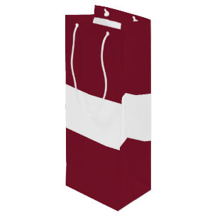 Bolsa Para Vino Bandera de Letonia