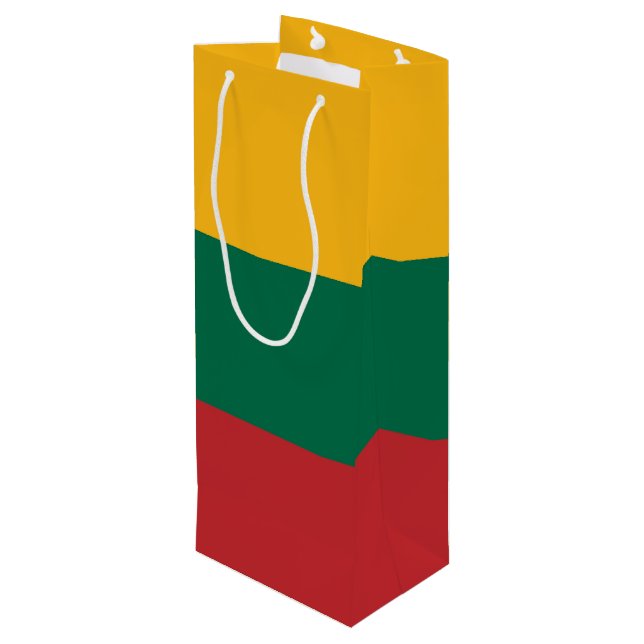 Bolsa Para Vino Bandera de Lituania (Angulo reverso)