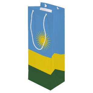 Bolsa Para Vino bandera de Ruanda