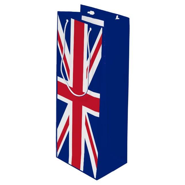 Bolsa Para Vino Bandera del Reino Unido (Angulo Anverso)