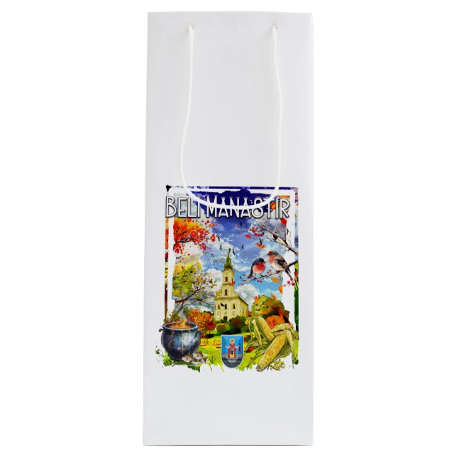 Bolsa Para Vino Beli Manastir (Anverso)