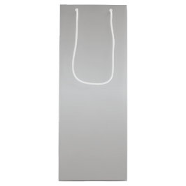 Bolsa Para Vino Bells de plata metálica