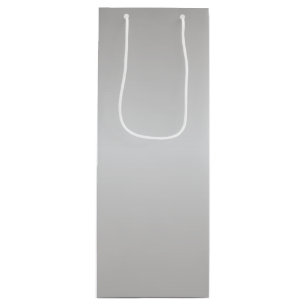 Bolsa Para Vino Bells de plata metálica