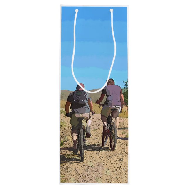 BOLSA PARA VINO BICICLETA DE MONTAÑA (Reverso)