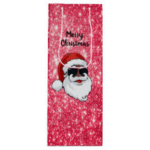 Black Santa Holiday Gift Bah