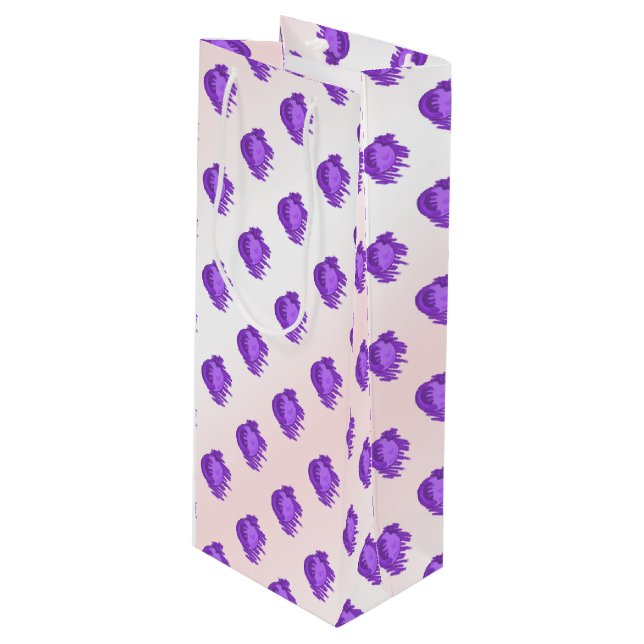 Bolsa Para Vino Blurberries ITD y crema (Angulo Anverso)