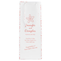 Boda regalo naranja de estofado personalizado