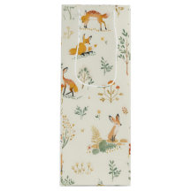 "Bolsa de regalo de vino de Foxy"