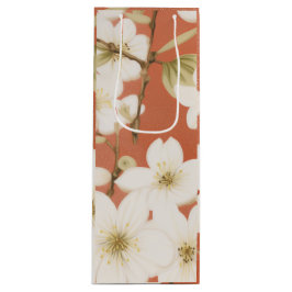 Bolsa Para Vino "Bolsas de regalo de vino floral"