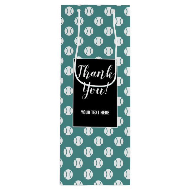 Bolsa Para Vino Bolso de encargo del regalo de la botella de vino (Anverso)