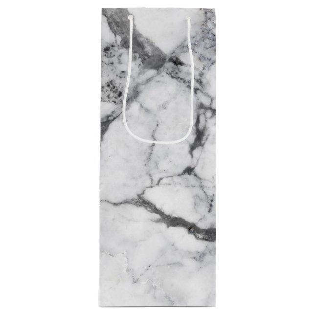 Bolsa Para Vino Bolso de mármol del regalo (Anverso)