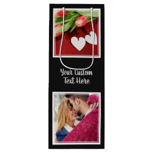 Bolsa Para Vino Bolso del regalo de SU de Instagram vino de las