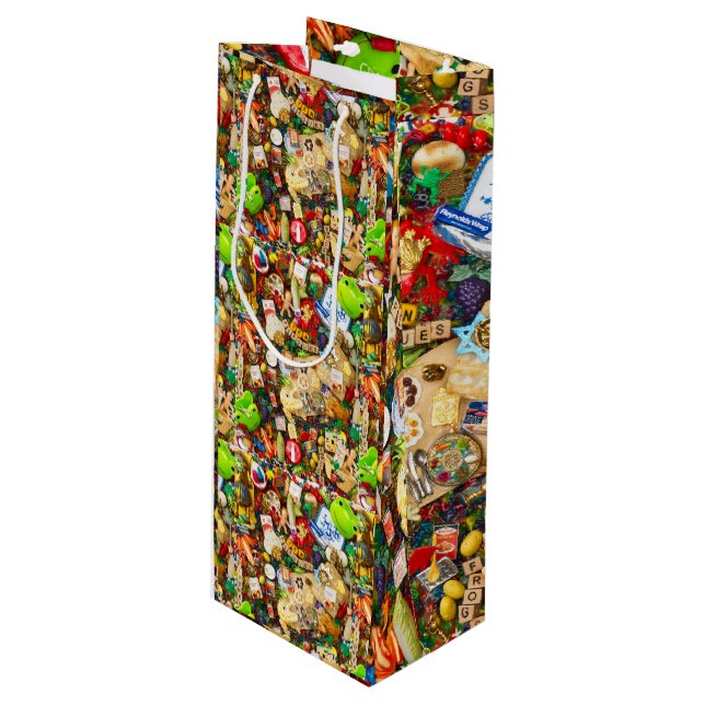 Bolsa Para Vino Bolso del regalo del Passover (Angulo Anverso)