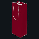 Bolsa Para Vino Borgoña<br><div class="desc">El burgundy es un color profundo y rico que combina el rojo oscuro con tonos subyacentes de púrpura y a veces marrón. A menudo se describe como sofisticado,  lujoso y cálido,  similar al color del vino tinto de la región de Borgoña en Francia.</div>