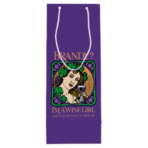 Bolsa Para Vino Brandy (soy chica de vinos)