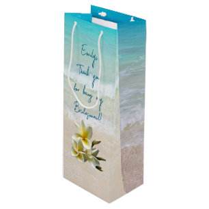 Bolsa Para Vino Bridesmaid Personalizado Gracias De Novia