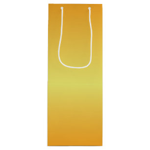 Bolsa Para Vino Bright Metallic Gold Bells