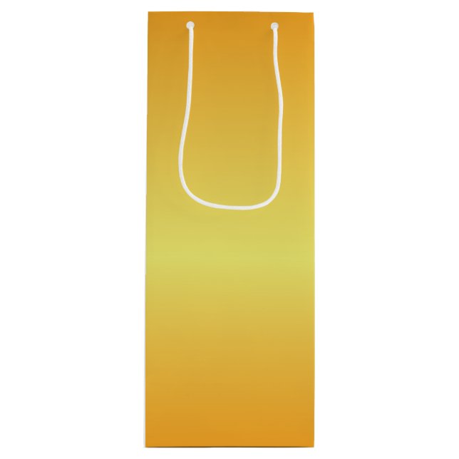 Bolsa Para Vino Bright Metallic Gold Bells (Anverso)