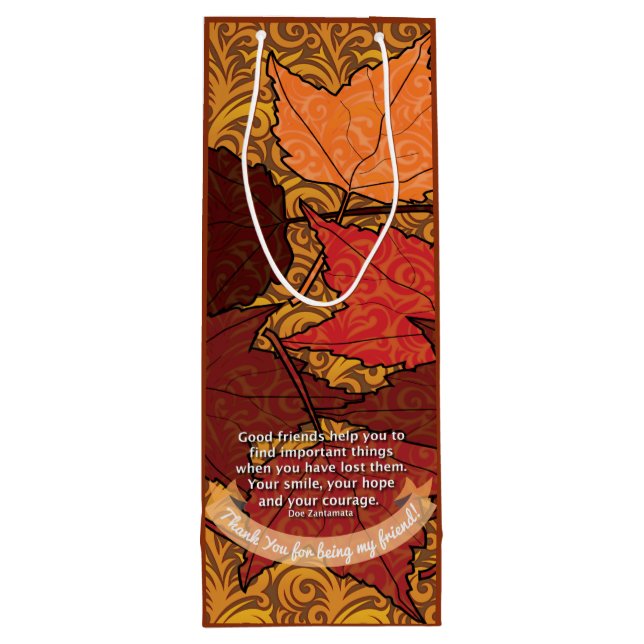 Bolsa Para Vino Buena cita (Reverso)