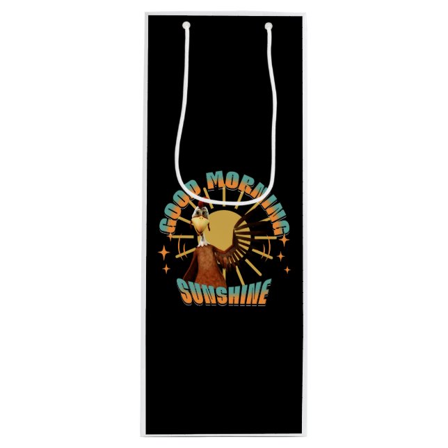 Bolsa Para Vino Buenos Días Sol Funny Rooster (Anverso)