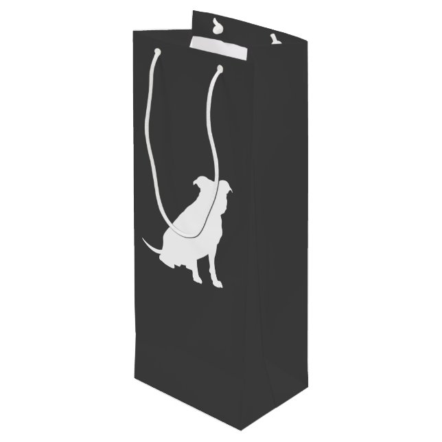 Bolsa Para Vino Bulldog Pit Baby Pitbull Shower Sexo Neutral (Angulo reverso)