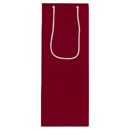 Bolsa Para Vino Burgundy Color Sólido