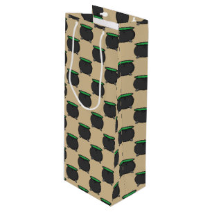 Bolsa Para Vino Caldero de Bruja