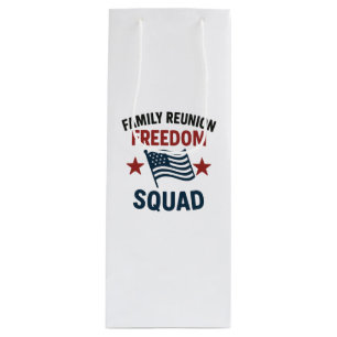 Bolsa Para Vino Camiseta de Reunión Familiar Freedom Squad – Patri