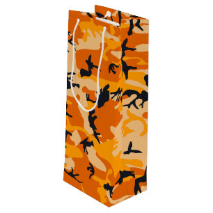 Bolsa Para Vino Camuflaje naranja, Ejército