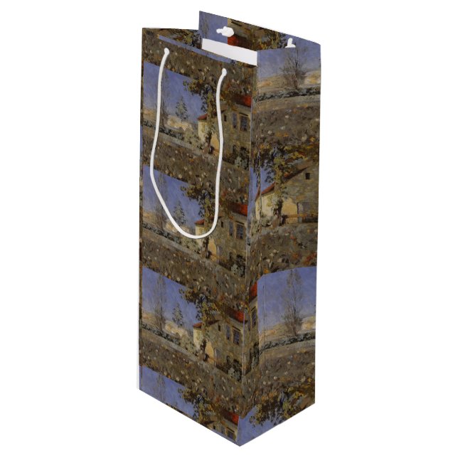 Bolsa Para Vino Casa antigua Mourier-Petersen en el jardín (Angulo Anverso)