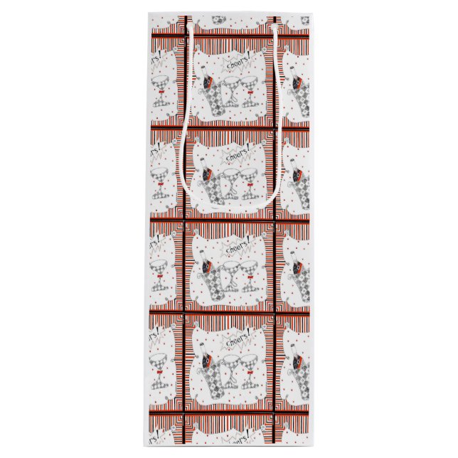 Bolsa Para Vino Celebración de Champán (Anverso)