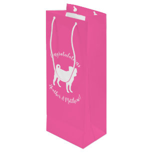 Bolsa Para Vino Celebración de la fiesta temática del perro de p