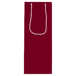 Bolsa Para Vino Chalkboard Snowman Deep Cherry Red