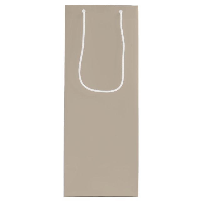 Bolsa Para Vino Chalkboard Snowman Khaki (Anverso)
