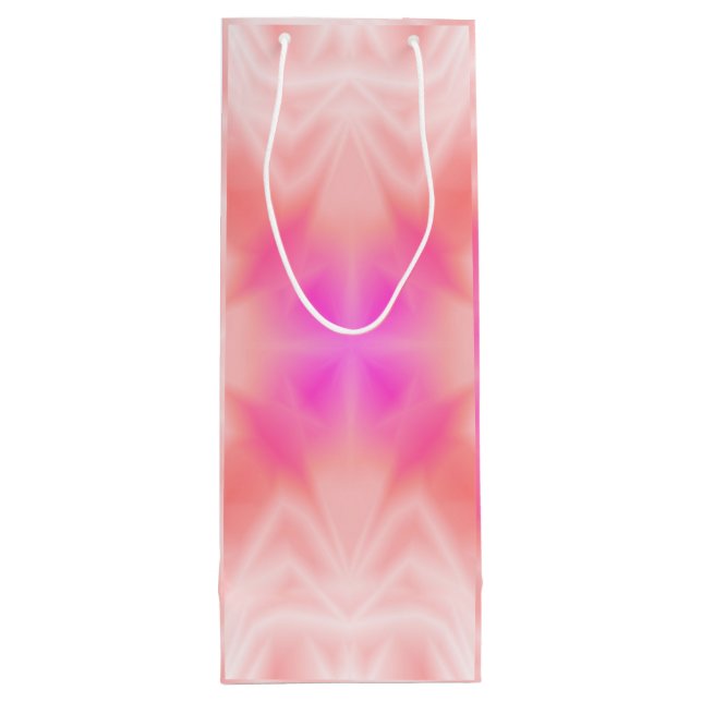 Bolsa Para Vino Chapoteo rosado (Reverso)