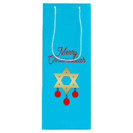 Bolsa Para Vino Chrismukkah Wine Gift Bags