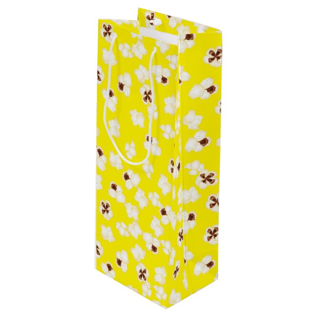 Bolsa Para Vino Cine de la fiesta de cumpleaños de Popcorn (Angulo Anverso)