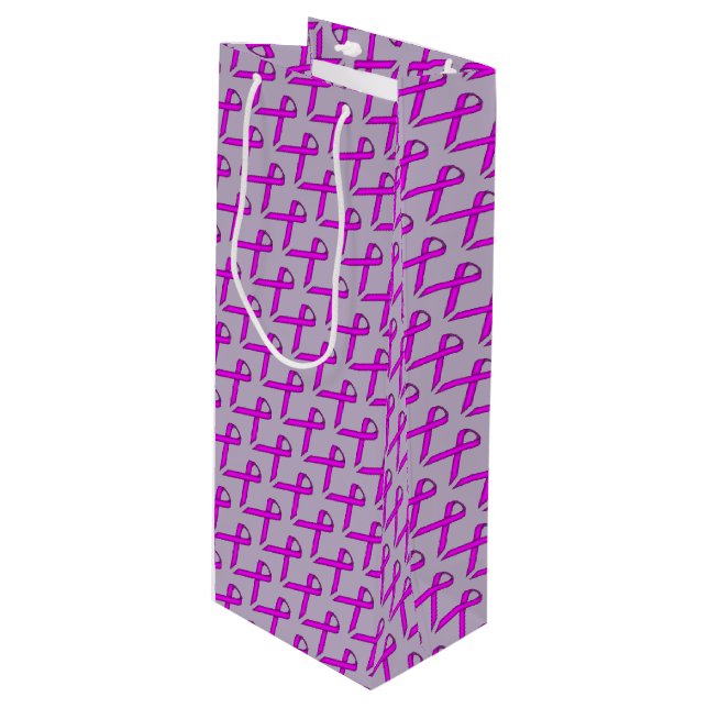 Bolsa Para Vino Cinta Purple Standard de Kenneth Yoncich (Angulo Anverso)