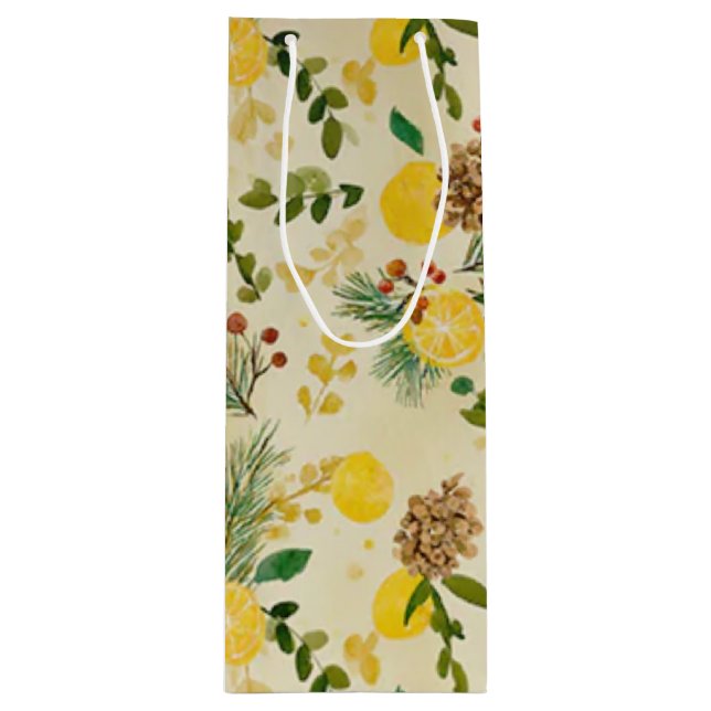 Bolsa Para Vino citrus slice (Anverso)