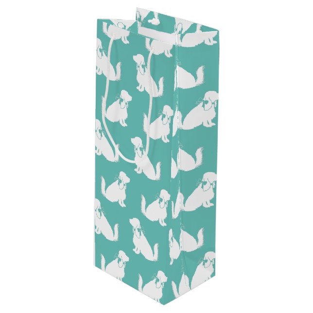 Bolsa Para Vino Cocker Spaniel Dog Puppy (Angulo Anverso)