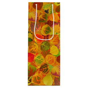 Bolsa Para Vino Colección Aspen Leaves maciza sin soldadura 1