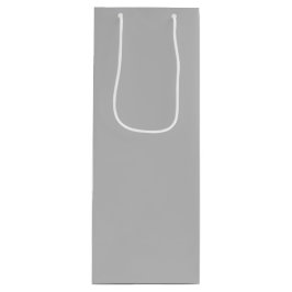 Bolsa Para Vino Color sólido plateado puro