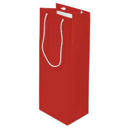 Bolsa Para Vino Color sólido rojo navidad