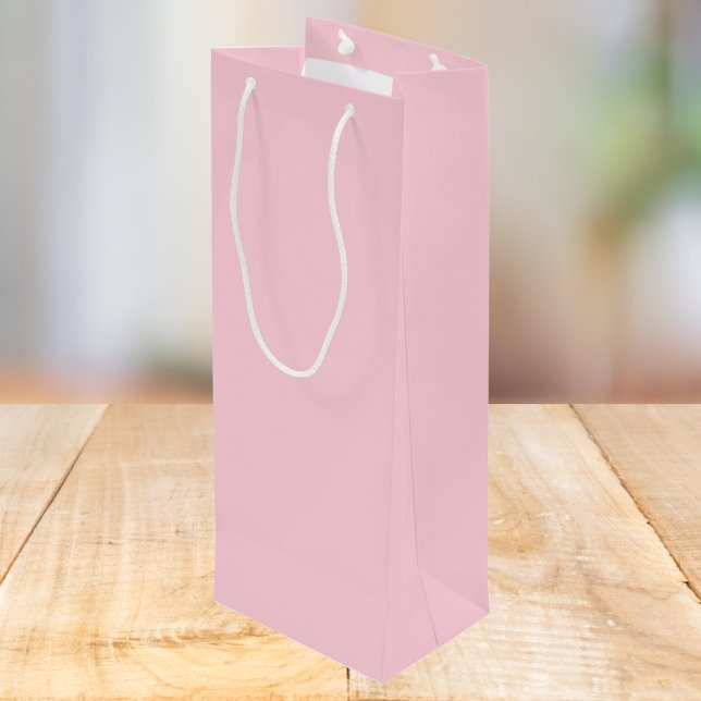 Bolsa Para Vino Color sólido rosa milenal (Subido por el creador)