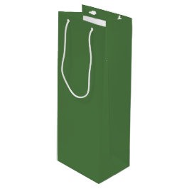Bolsa Para Vino Color sólido verde feroz